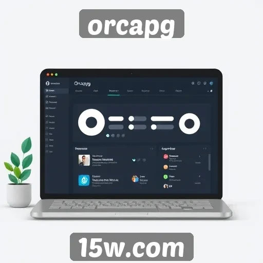 Explorando a interface amigável do site Orcapg